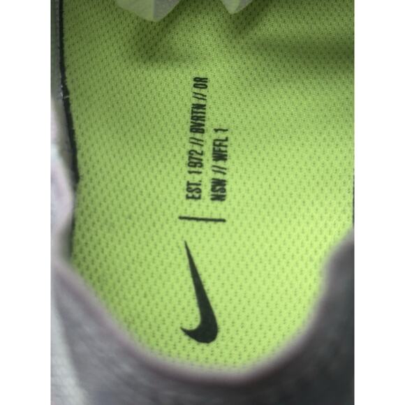 Nike Women's 10 Waffle One Athletic Shoes Football Grey/Light Thistle DC2533–004 - Picture 7 of 14